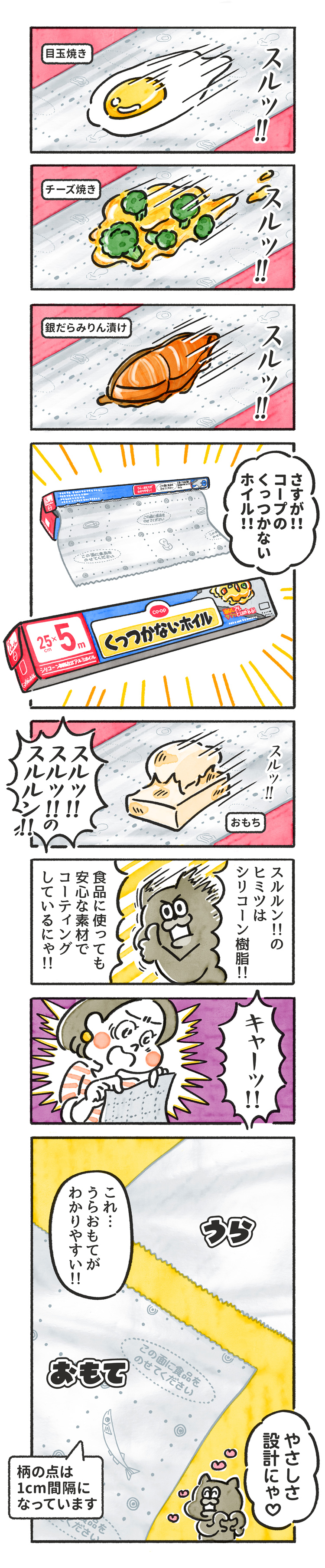 193. くっつかないホイル